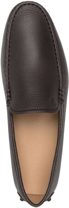 Tod's Gommino leren loafers Bruin