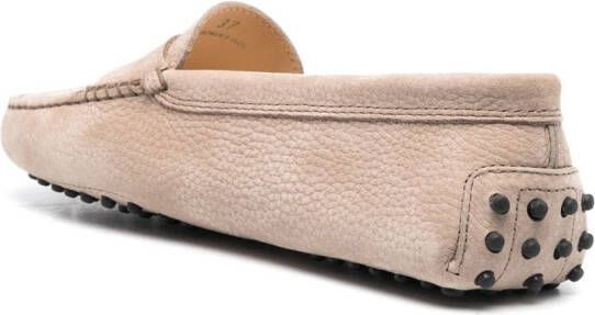 Tod's Gommino suède loafers Beige