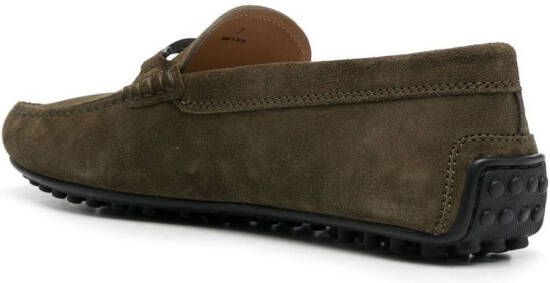 Tod's Horsebit loafers Groen