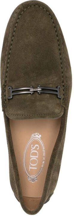 Tod's Horsebit loafers Groen