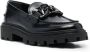 Tod's Kate leren loafers Zwart - Thumbnail 2