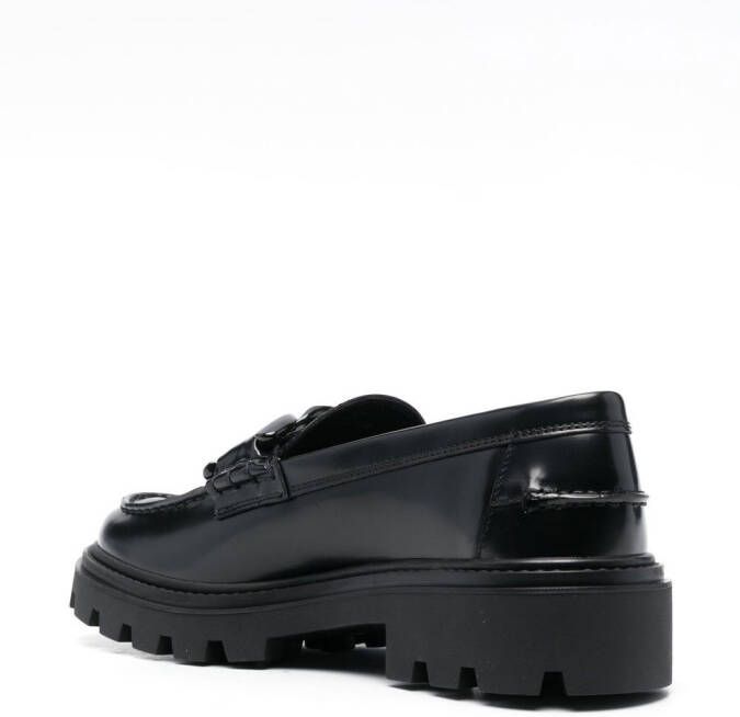 Tod's Kate leren loafers Zwart