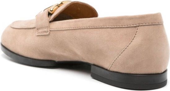 Tod's Kate suède loafers Beige