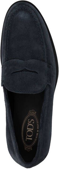 Tod's klassieke loafers Blauw