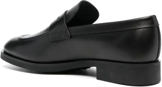 Tod's Lakleren loafers Zwart