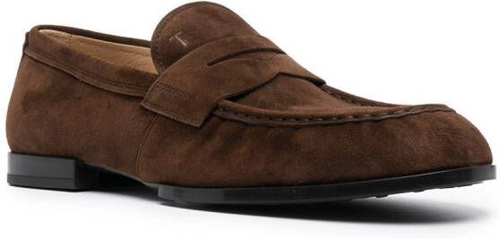 Tod's Leren loafers Bruin