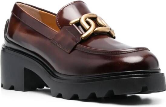 Tod's Leren loafers Bruin