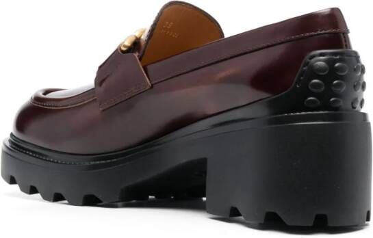 Tod's Leren loafers Bruin