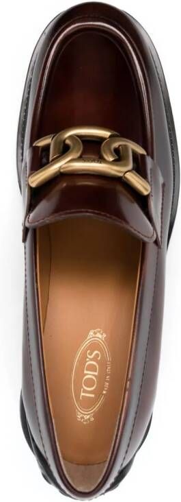 Tod's Leren loafers Bruin