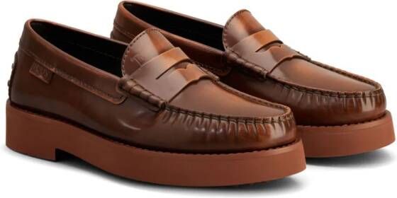 Tod's Leren loafers Bruin