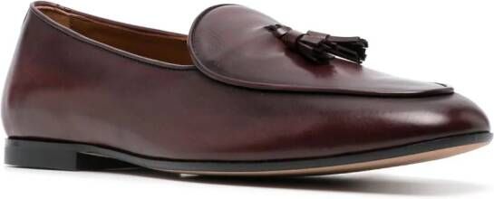 Tod's Leren loafers Rood