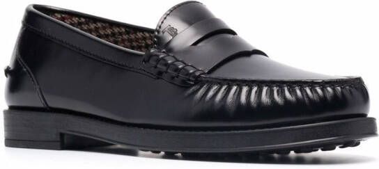 Tod's Leren loafers Zwart