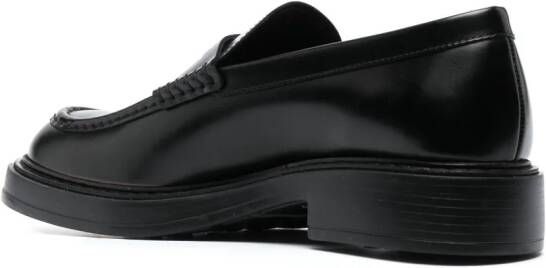 Tod's Leren loafers Zwart