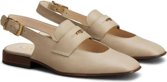 Tod's Leren pumps Beige