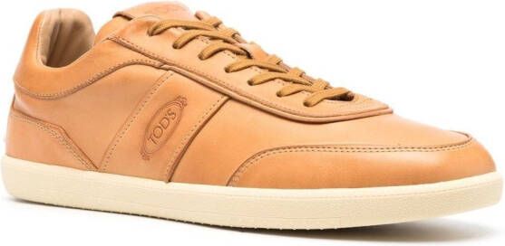 Tod's Leren sneakers Bruin