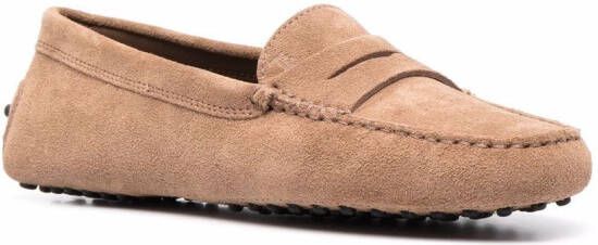 Tod's Loafers met ronde neus Bruin