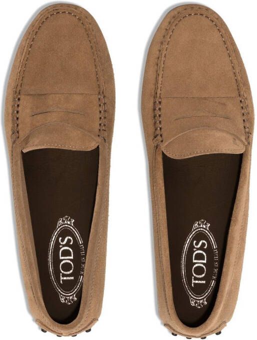 Tod's Loafers met ronde neus Bruin