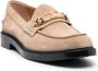 Tod's Loafers met logoplakkaat Beige - Thumbnail 2