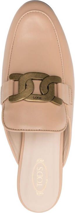 Tod's Leren muiltjes Beige