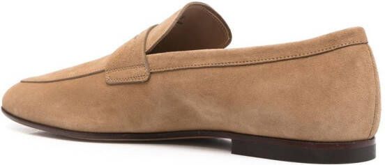 Tod's Penny loafers met ronde neus Beige