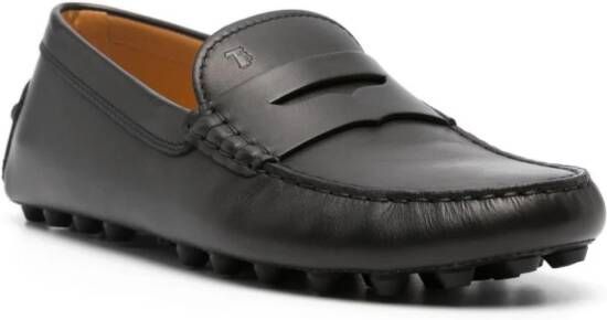 Tod's Leren loafers Zwart