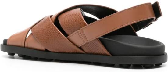 Tod's Slingback sandalen Bruin