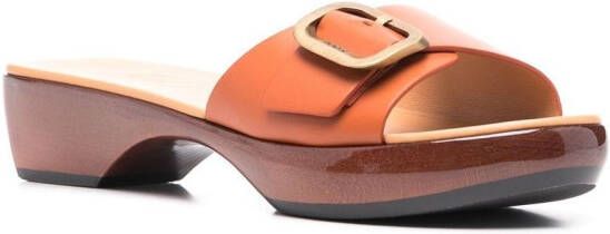 Tod's Slippers met print Oranje