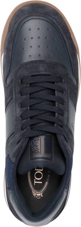 Tod's Sneakers met leren vlakken Blauw