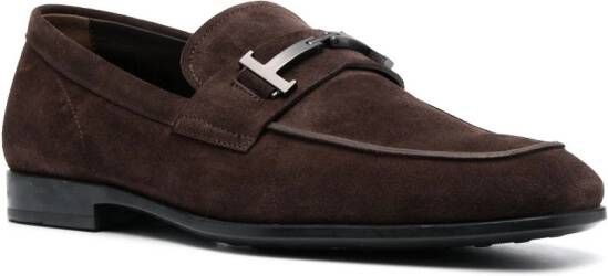 Tod's Suède loafers Bruin