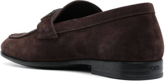 Tod's Suède loafers Bruin