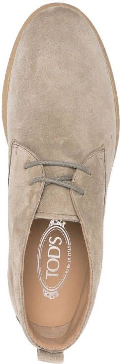 Tod's Winter Gommini enkellaarzen Beige