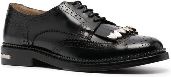 Toga Pulla Brogues met studs Zwart