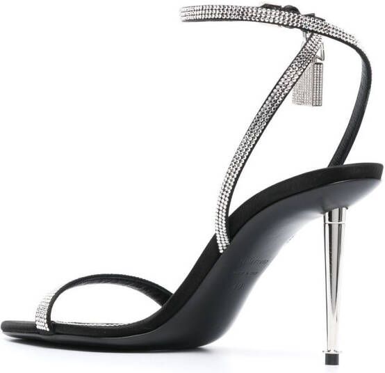 TOM FORD Sandalen verfraaid met kristallen Zwart