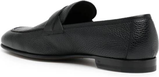 TOM FORD Leren loafers Zwart