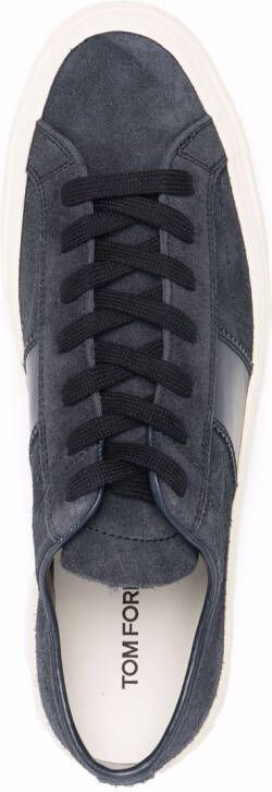 TOM FORD Cambridge high-top sneakers Blauw