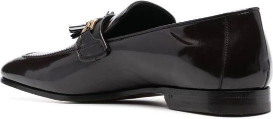 TOM FORD Loafers met horsebitdetail Bruin