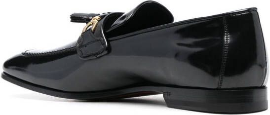 TOM FORD Loafers met horsebitdetail Zwart