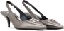 TOM FORD Slingback pumps met logoplakkaat Grijs - Thumbnail 2