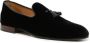 TOM FORD Nicolas fluwelen loafers Zwart - Thumbnail 2