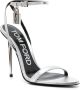 TOM FORD Metallic sandalen Zilver - Thumbnail 2