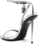 TOM FORD Metallic sandalen Zilver - Thumbnail 3