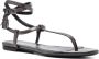 TOM FORD Padlock leren sandalen Grijs - Thumbnail 2