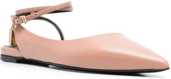 TOM FORD Slingback ballerina's Beige