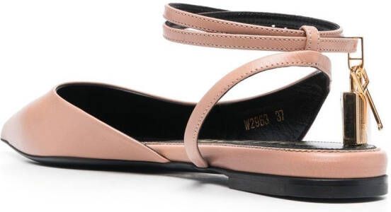 TOM FORD Slingback ballerina's Beige