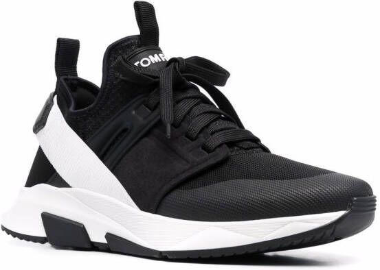 TOM FORD Sneakers met colourblocking Zwart