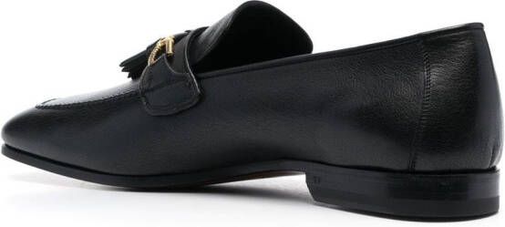 TOM FORD Loafers met vierkante neus Zwart