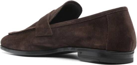 TOM FORD Suède loafers Bruin