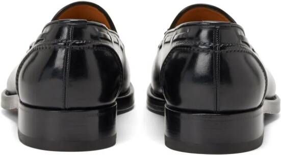 TOM FORD Leren loafers Zwart