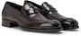 TOM FORD Leren loafers met gedraaid detail Bruin - Thumbnail 2