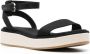 Tommy Hilfiger Sandalen met geborduurd logo Zwart - Thumbnail 2